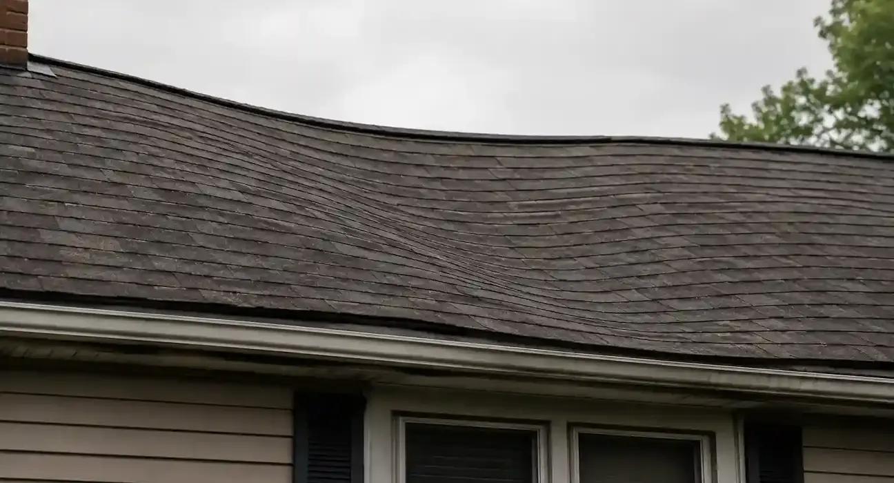 Dipping Roof Structure